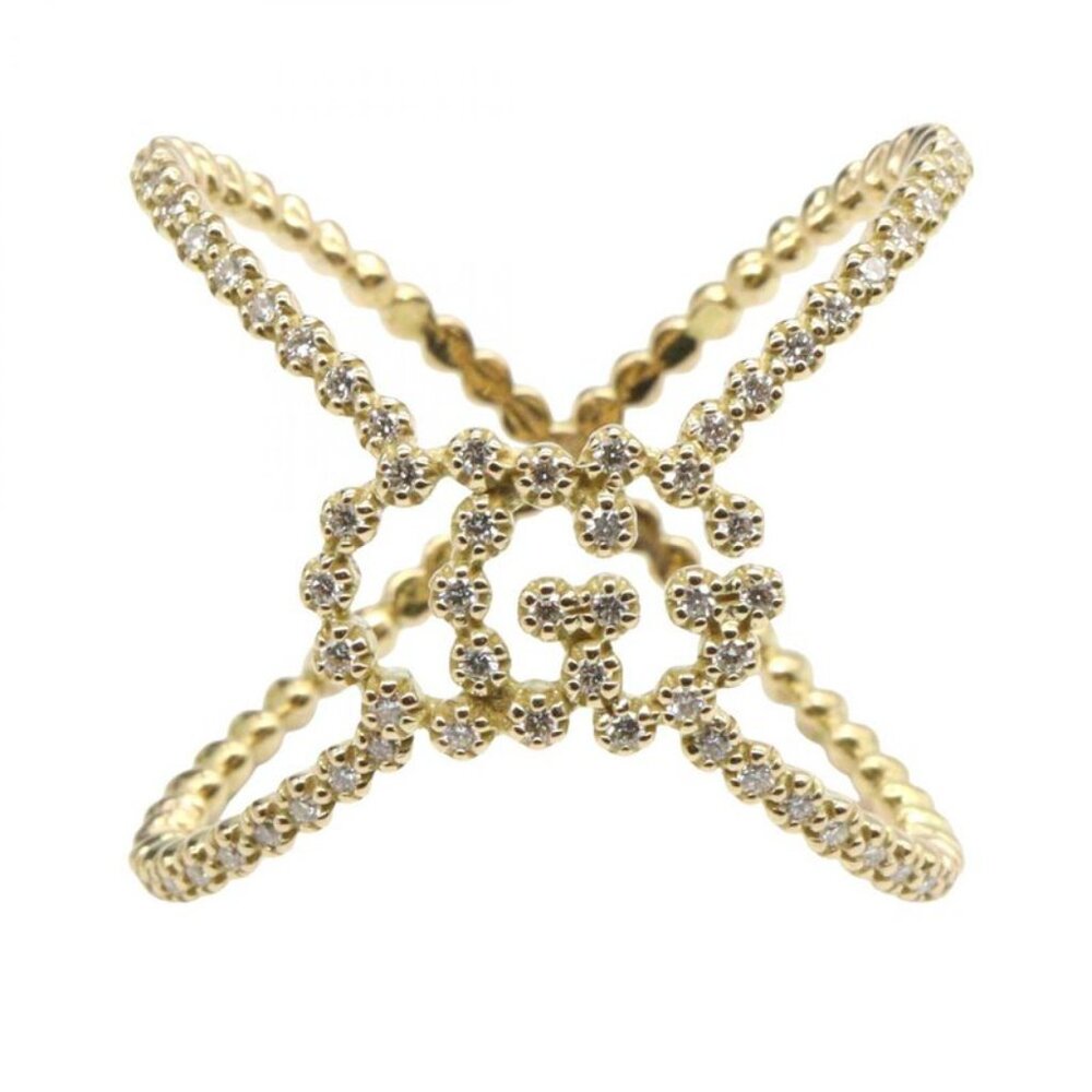 Gucci Ring GG Running 18K Diamond - Picture 2 of 8
